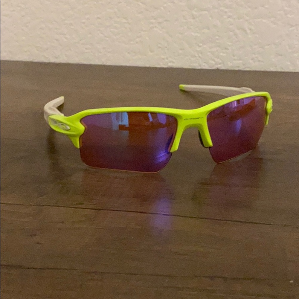 Oakley flack jacket 2.0 with golf lenses